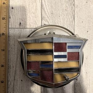 Cadillac Emblem with Multicolor Design